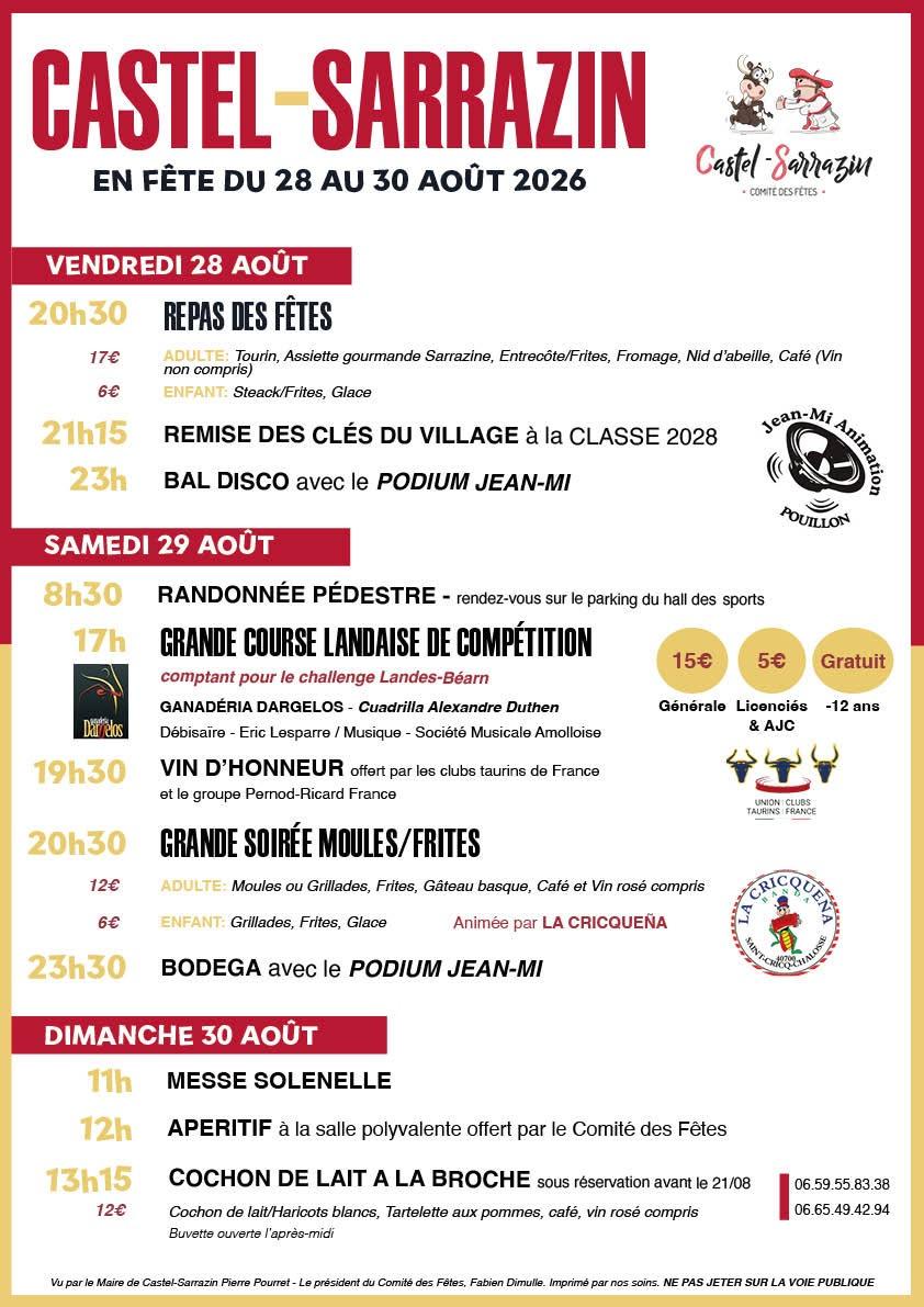 Fête patronale 2026