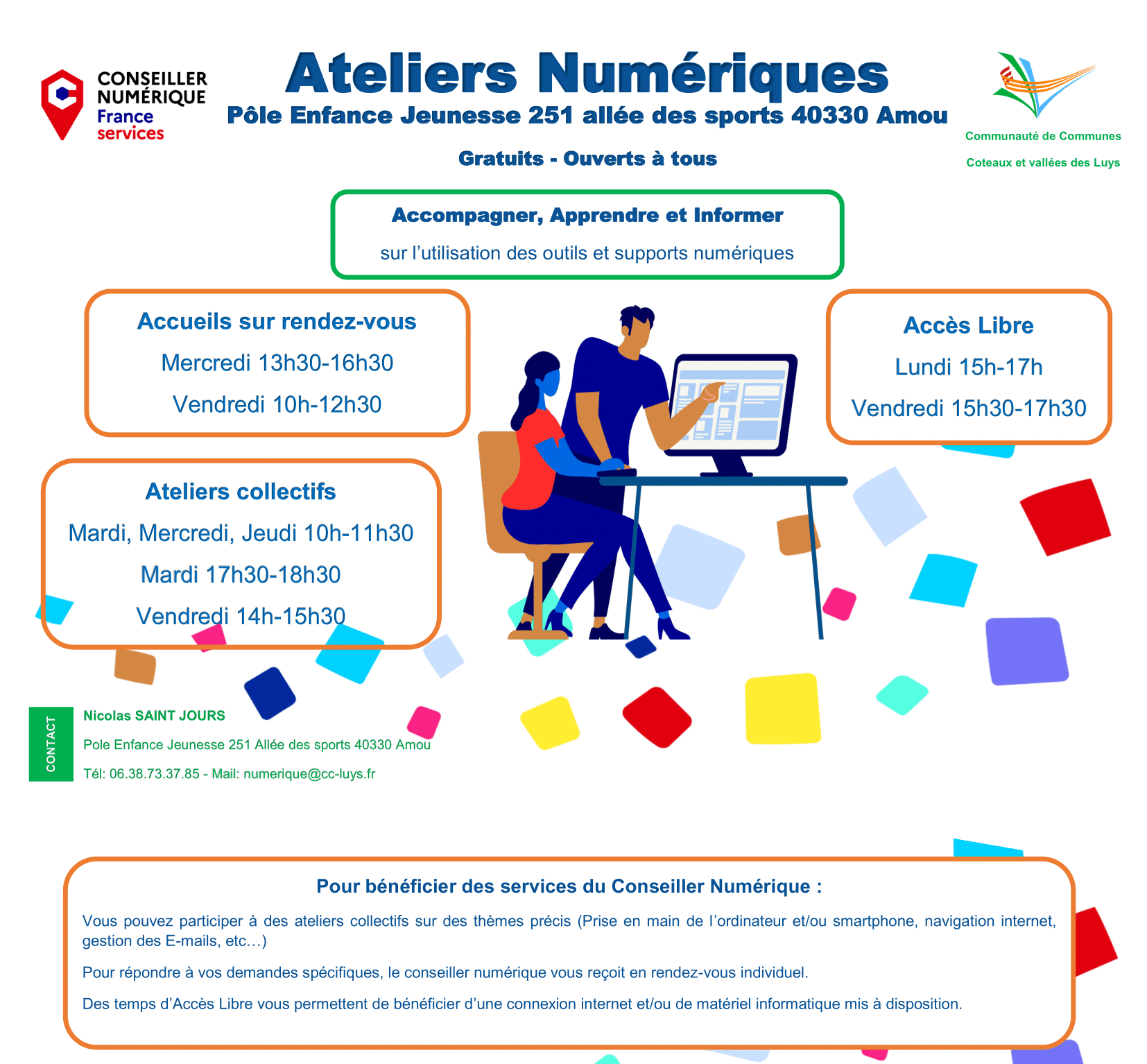 Conseiller numerique cc luys 1