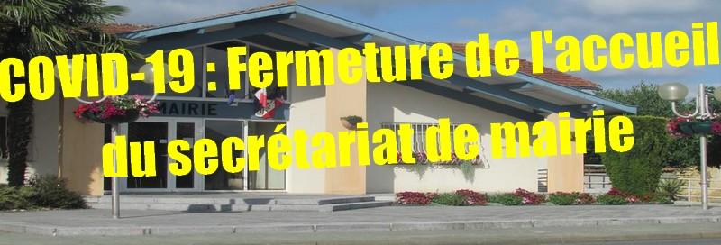 Mairie fermeture exceptionnelle