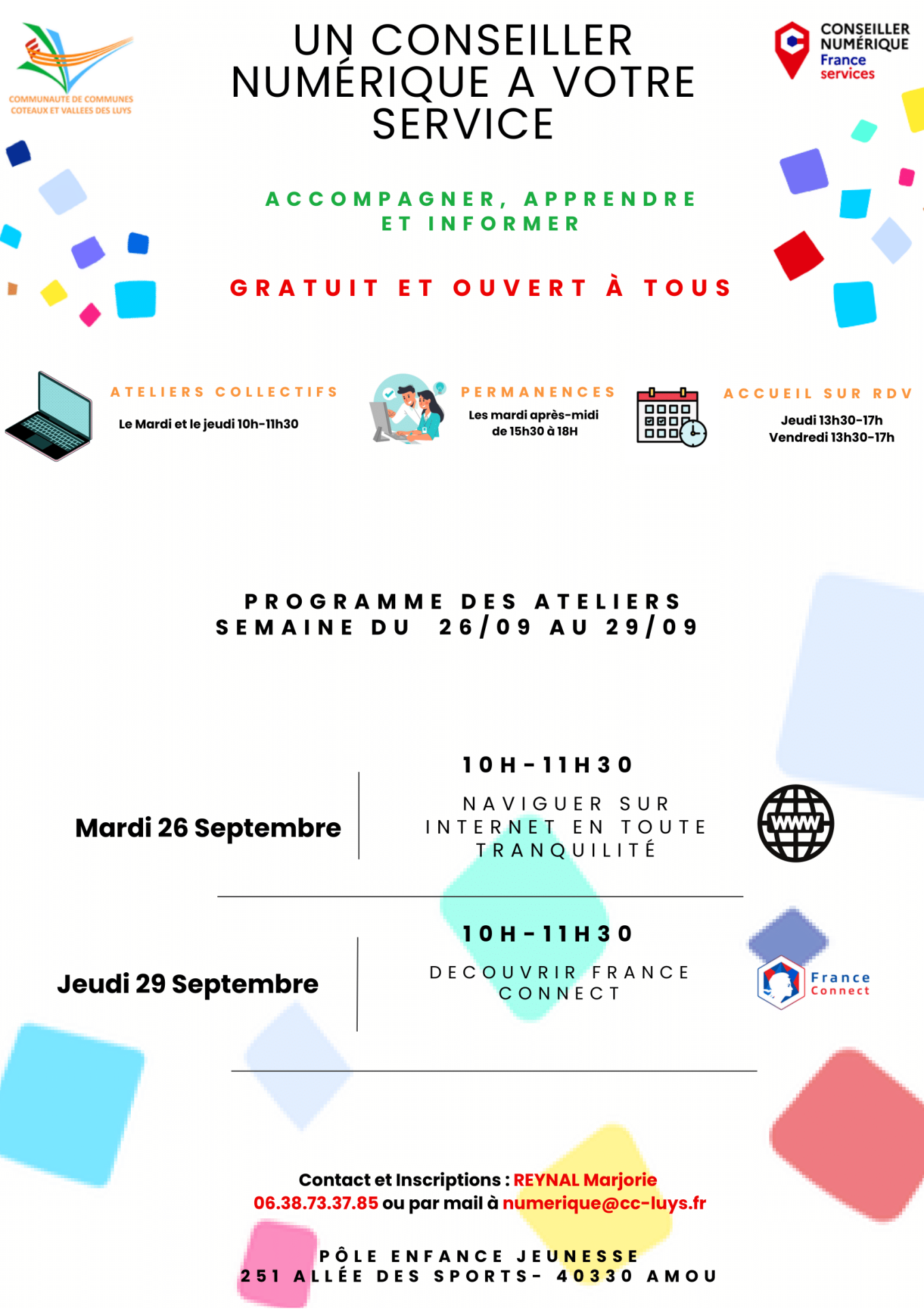 Programme ateliers numeriques 1 24092023