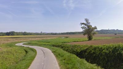 Vue sur la plaine chalossaise